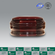 LUXES Cremation Solid Mahogany Wooden Urns For Ashes